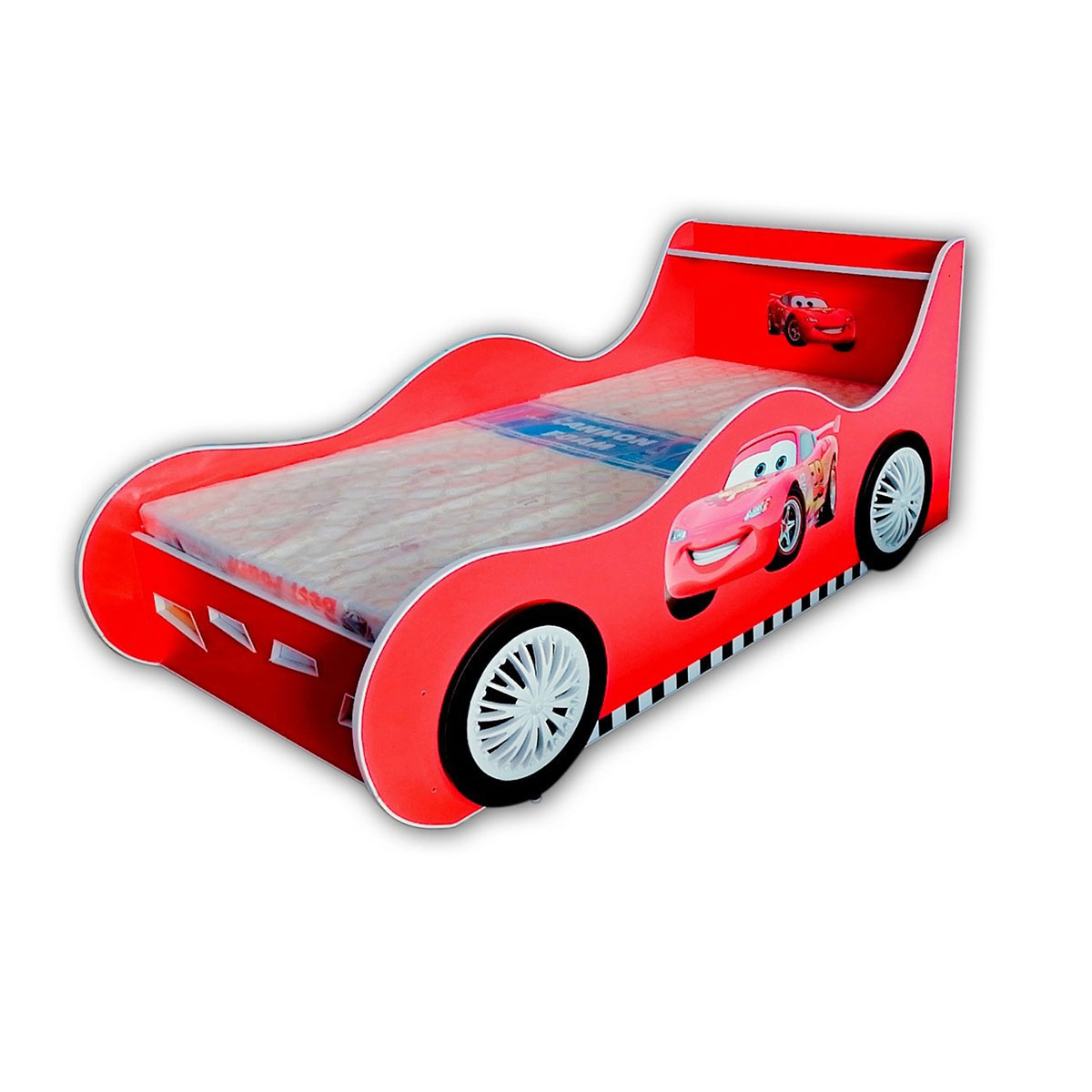 Red Car Bed For Kids With Lightning All Over Pakistan At Best