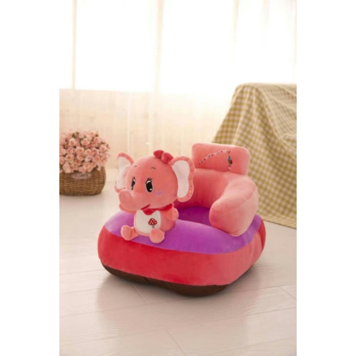 Sofa Set Support Seat Cover Baby Plush Chair Cartoon Learning Sit Plush Chair Toddler Nest Puff Washable Wit Toys