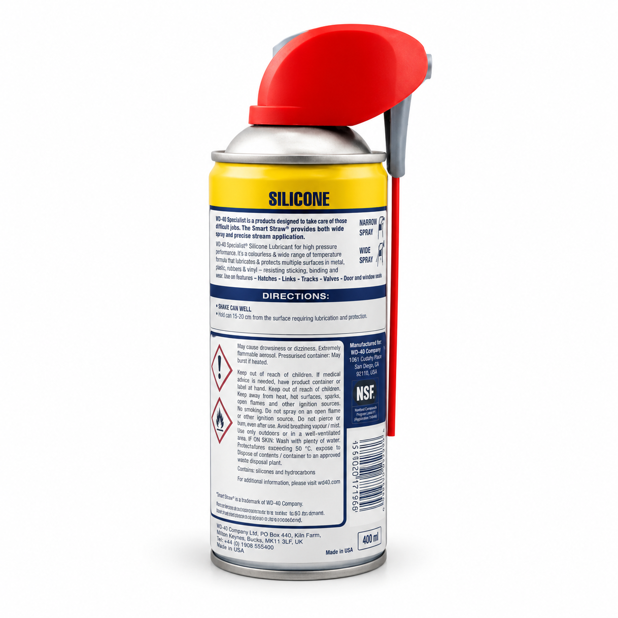 WD40 Silicone Lubricant -400ML-