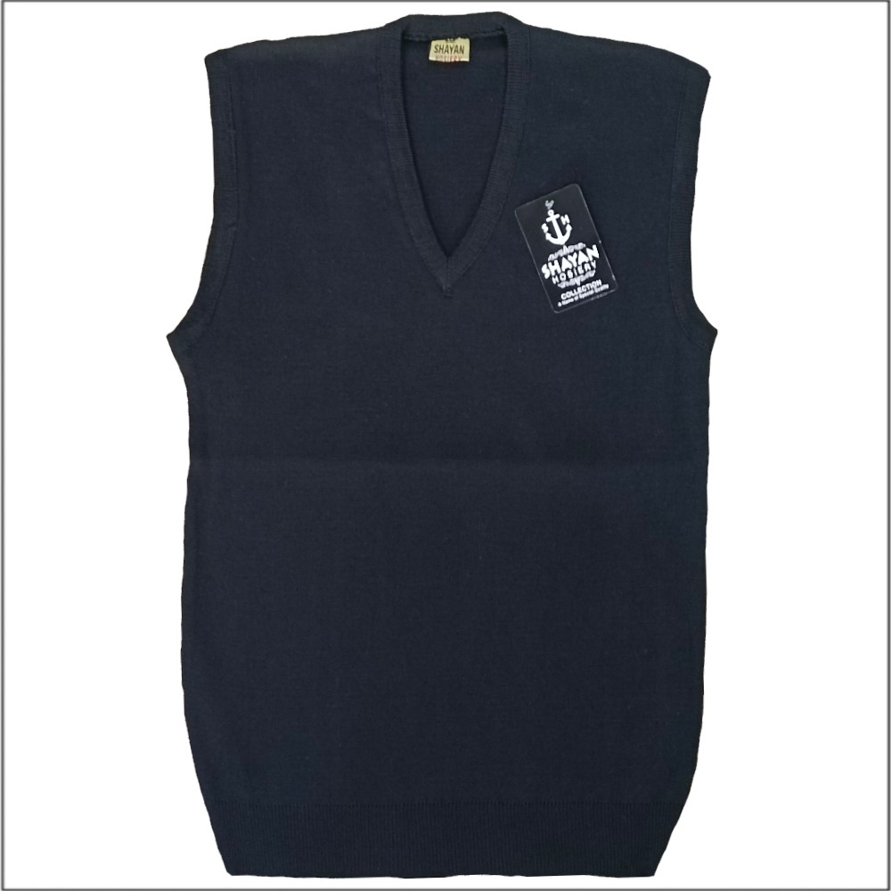 Sleeveless Black Sweater For Men / Black Winter Sweater / Mens Winter Collection,