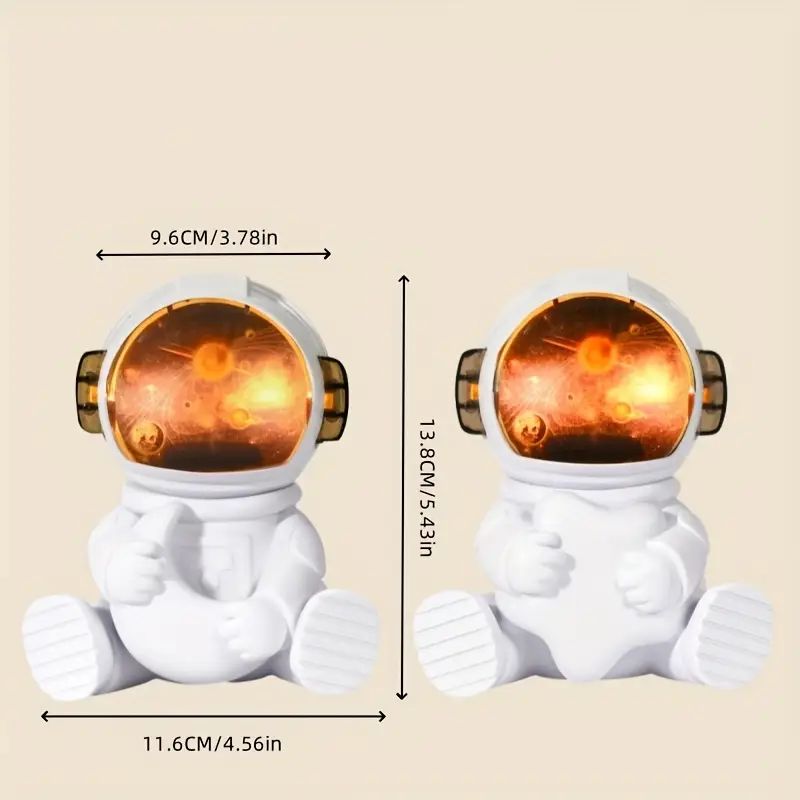 Air Humidifier Diffuser for Air Freshener / Aromatherapy - USB Desktop Fogger - Mist Maker Sprayer Portable Hu, aroma diffuser, Astronaut light , Astronaut Humdifire , New Humdifire ,Home decoration, mist, night light ,Air Purifier,Desktop Humidifier