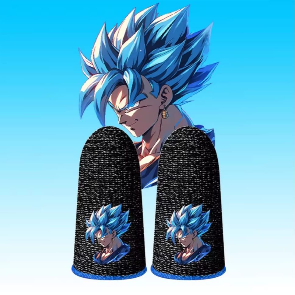 LAZA Free Fire Gaming Finger Sleeves 2PCS with Premium Storage Case | Super Conducting Fiber | Ultra Sensitive Touch | Sweat Proof | Mobile Gaming Accessories
