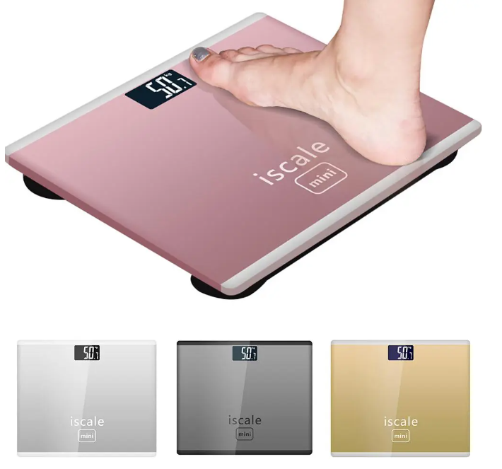 New 180KG Electronic Weighing Scales LED Digital Display Weight Weighing Floor Electronic Smart Balance Body Household Bathrooms