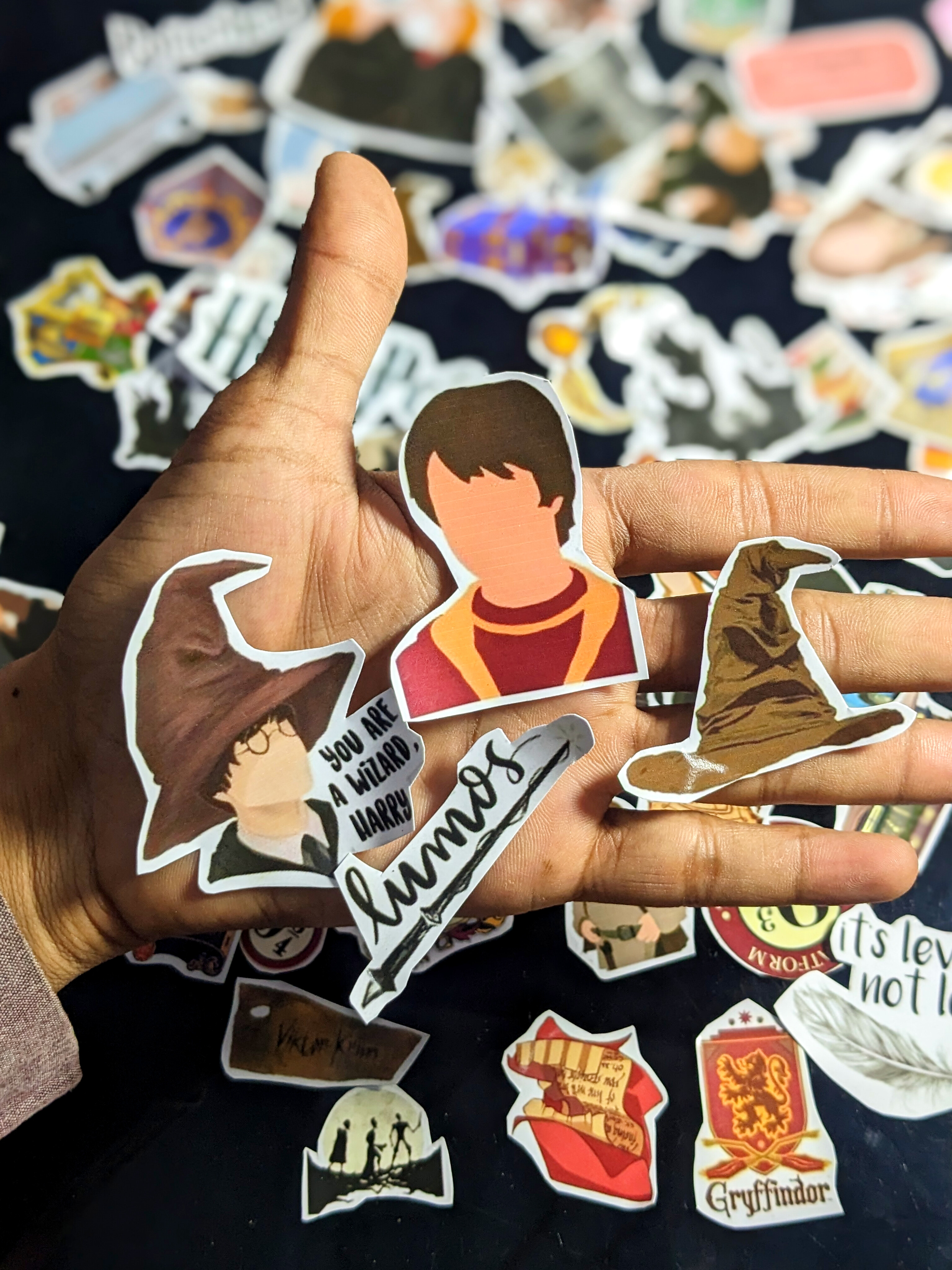 Premium Harry Potter Stickers (10/30/50/60pcs) Harry Potter Sticker Best Quality Aesthetic Cool Stickers For Harry Potter Fans