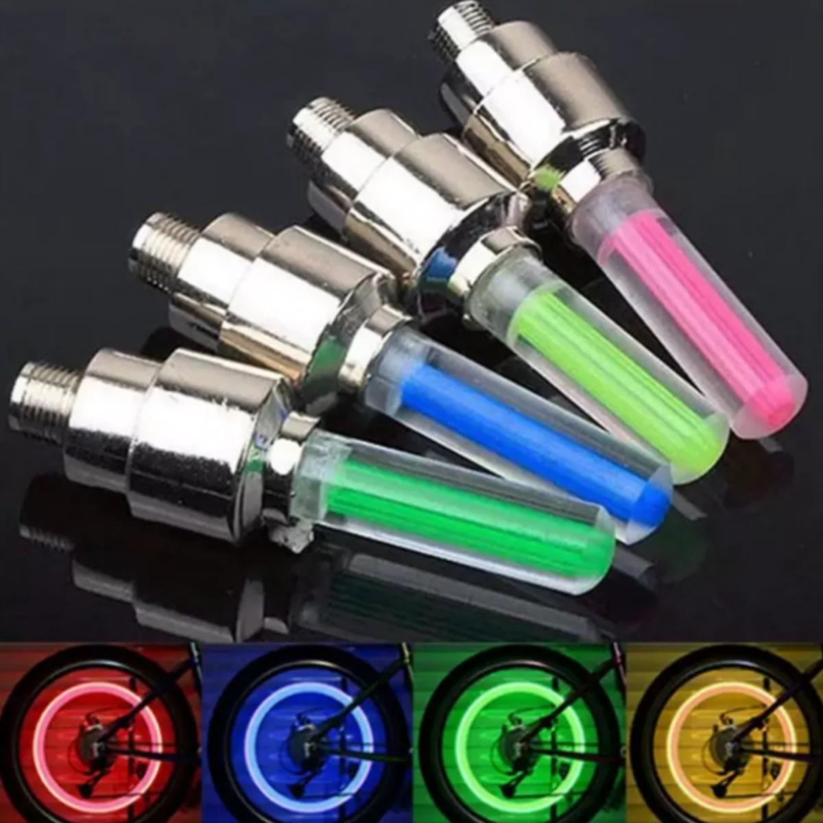 2pcs Motion Activated  Motorbike cycle car tyre light/Waterproof/Glow in dark tire light/Car tyre valve cap