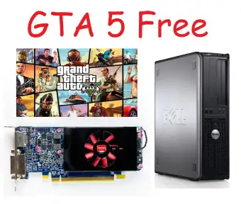 Free Gta 5 Gaming Pc Dell Optiplex 755 Desktop With Graphic Card