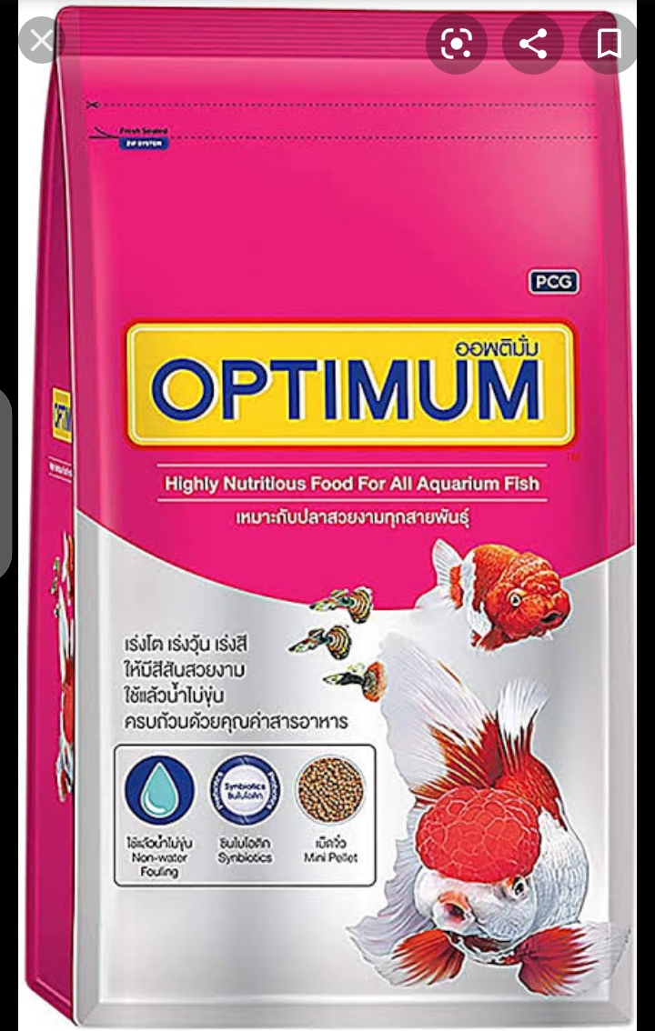 optimum 1kg fish food