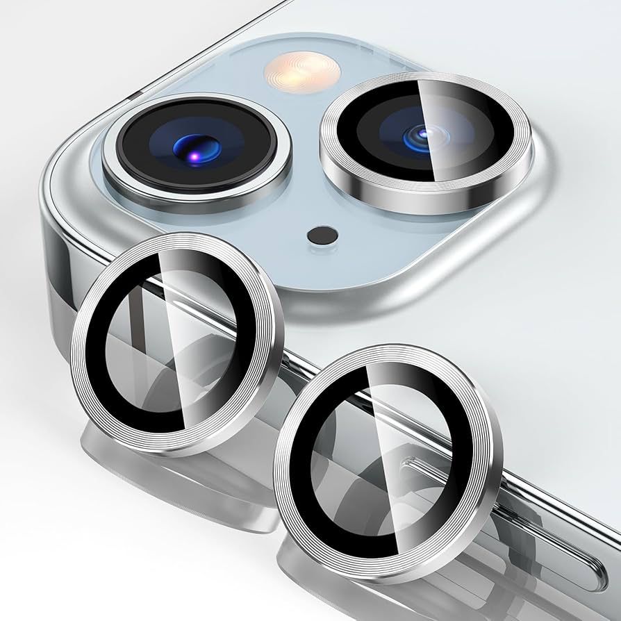 For 13 /13 Mini- Camera Lens Protector HD Tempered Metal Glass Camera Screen Protector Lens Cover