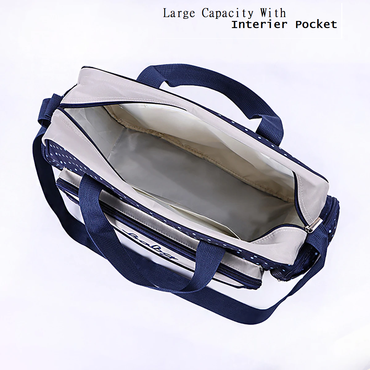Baby Diaper Bag for Moms | Large Capacity Waterproof Maternity Tote with Adjustable Shoulder Strap | Multi Pocket Baby Nappy Bag for Travel, Hospital, Baby Care & Daily Use