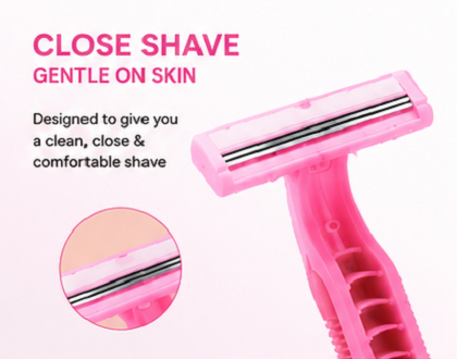 Original MAX Lady Razor 5 Piece Bikini Razor Woman Razor Shaver Safety Female Hair Removal Double Blades Hair Razor Machine Mini Shaving Razor