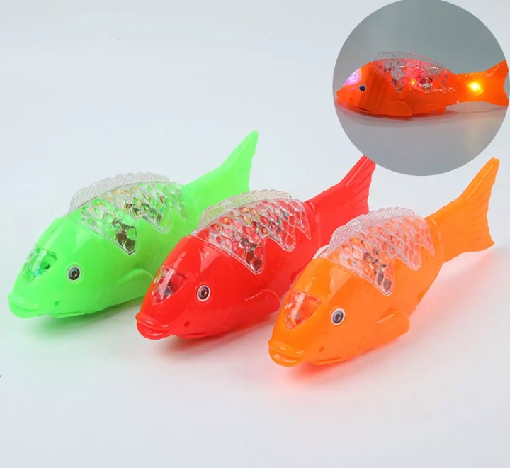 Musical Dancing Fish (lights also),Cell Operated