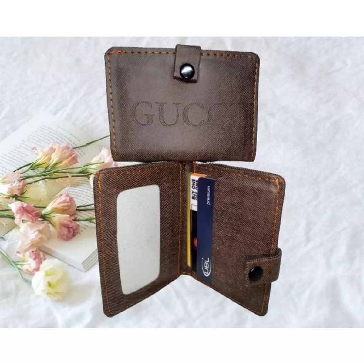 Mini Slim Wallet For Boys Men Non Leather Small Card Holder Purse