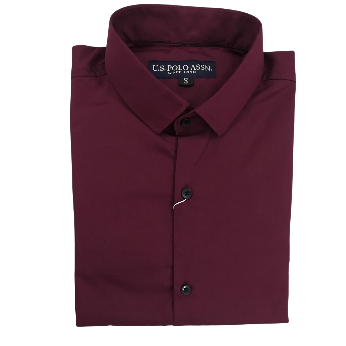 Maroon Plain Dress Shirt - MEN IN GRACE / FORMAL SHIRTS / OFFICE WEAR