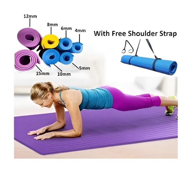 Best Quality Yoga Mat for Women and Men - 4mm / Anti Slip best Exercise Mat