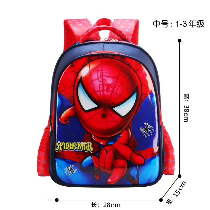 clear spiderman backpack