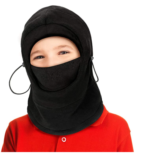 Thermal Fleece Balaclava Hat Hood Ski Bike Wind Stopper Mask Monkey Cap For Men Women Kids Adjustable Windproof Face