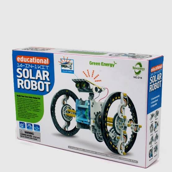 14 in 1 solar robotic kit toy - Solar Robot Educational Kit Build Your Own Robot Kit Powered by the Sun- Educational Solar Robot Kit Powered by the Sun