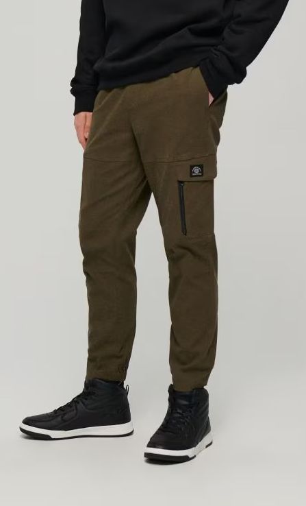 HashBack Men's Cargo Jogger Trousers Multicolor Cotton Summer 6-Pocket Elasticated Bottom Stylish Fit