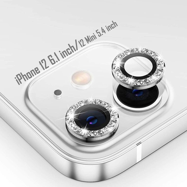 Diamond Camera Lens Protector For 11 / 12 / 13 / 14 / 15 / 16 / 17 Series  Luxury Sparkle Shockproof Camera Guard
