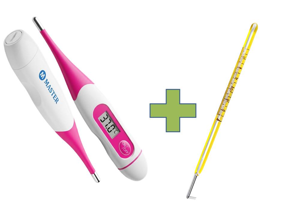 Digital Thermometer & Mercury Clinical Thermometer Combo Pack | Fast & Accurate Body Temperature Measurement Kit