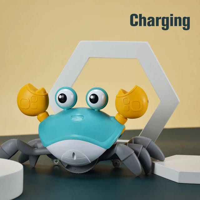 Dancing Crab Toy for Babies Crawling Interactive Escape Crabs