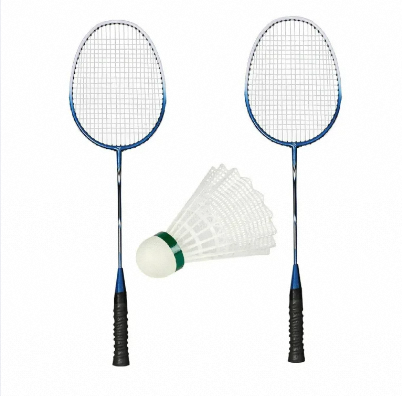 2-Player Graphite Badminton Racket, Badminton Racquet, New Frame Design Anti-Scratch Best Racket TM Sports.
