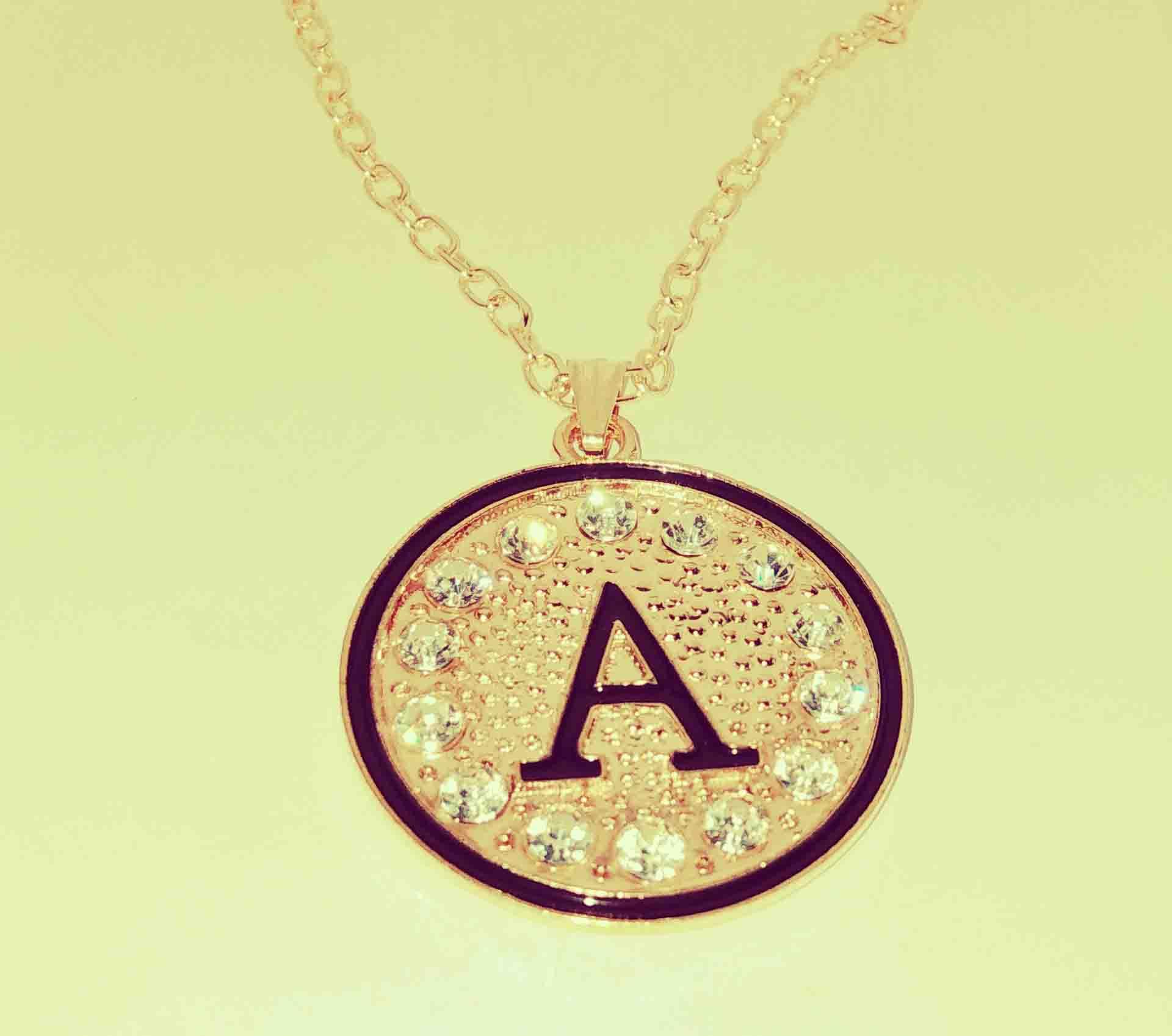 Gold Pendant Alphabet Designs For Mens