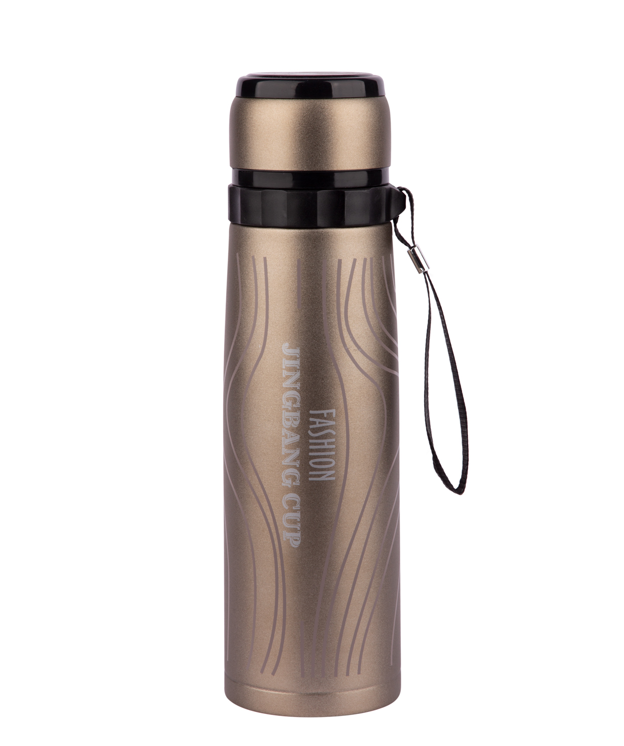 800Ml Beautiful Stainless Steel Sports Water Bottle Vacuum Flask - Double Layer Insulation Vacuum Flask Hot And Cold Water Bottle / Traveling Bottle
