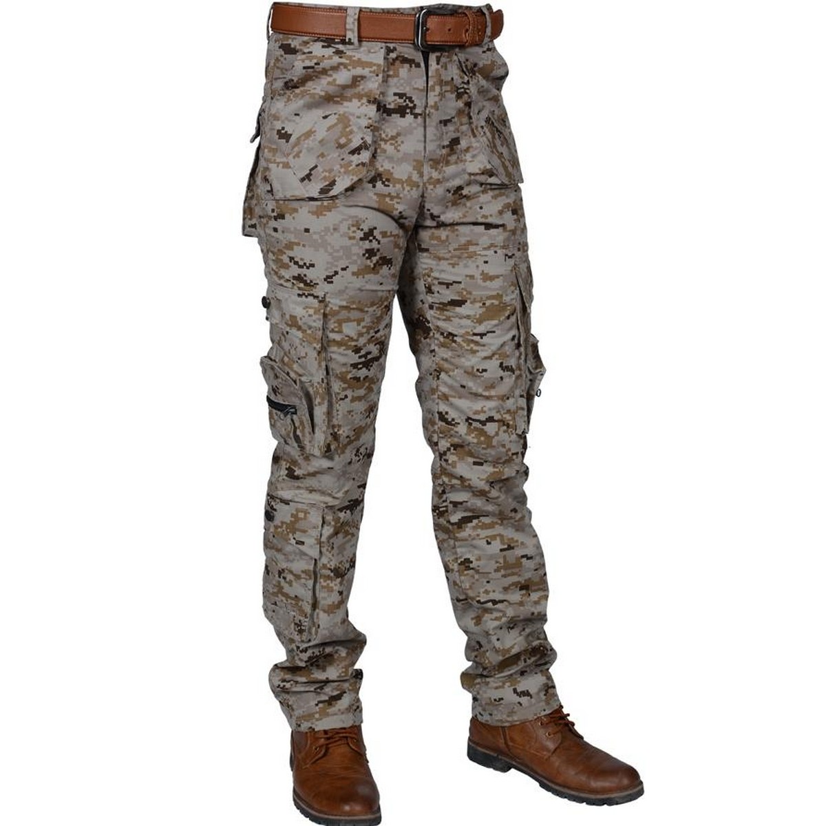 Khaki Digital Mens Pants Trousers