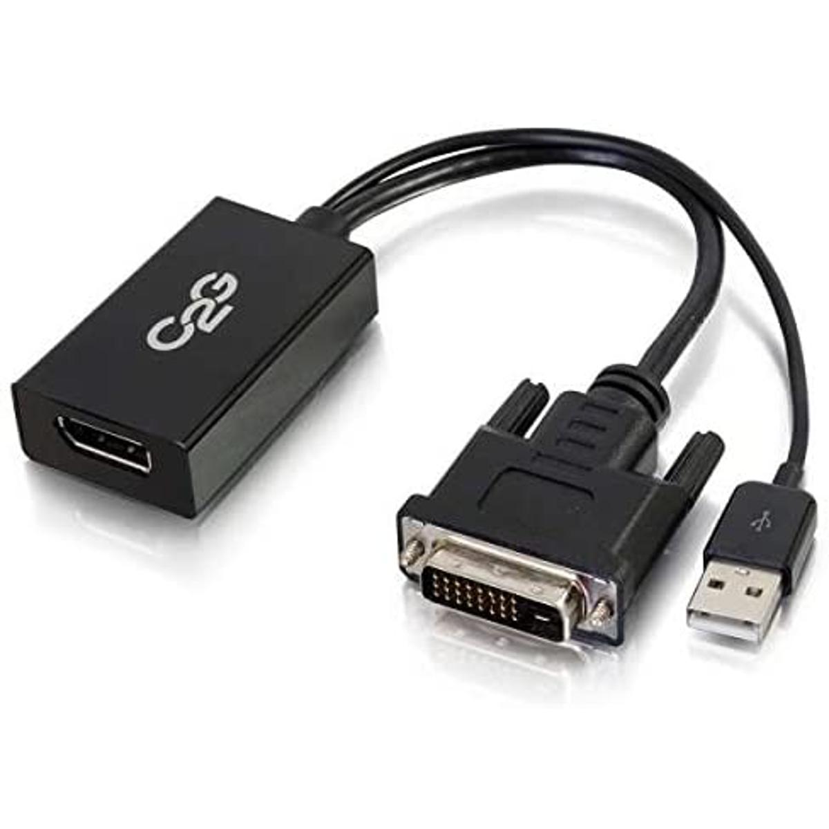 DisplayPort To HDMI, VGA, Or DVI Adapter Converter Adapters, 59 OFF