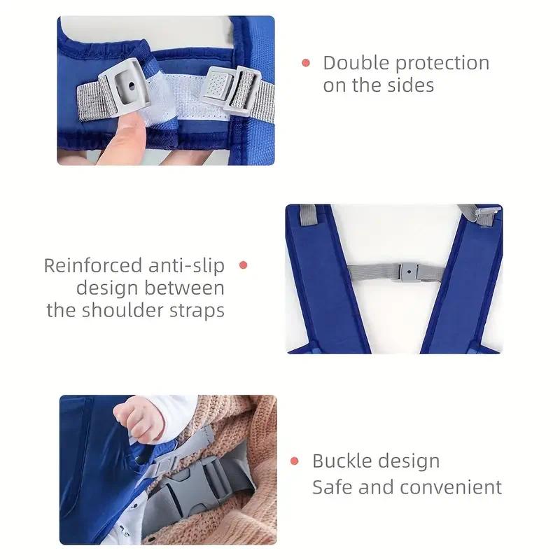 Baby Carrier Sling Versatile for All Seasons – Multifunctional Shoulder Baby Carrier with Four Carrying Methods (Front & Back)