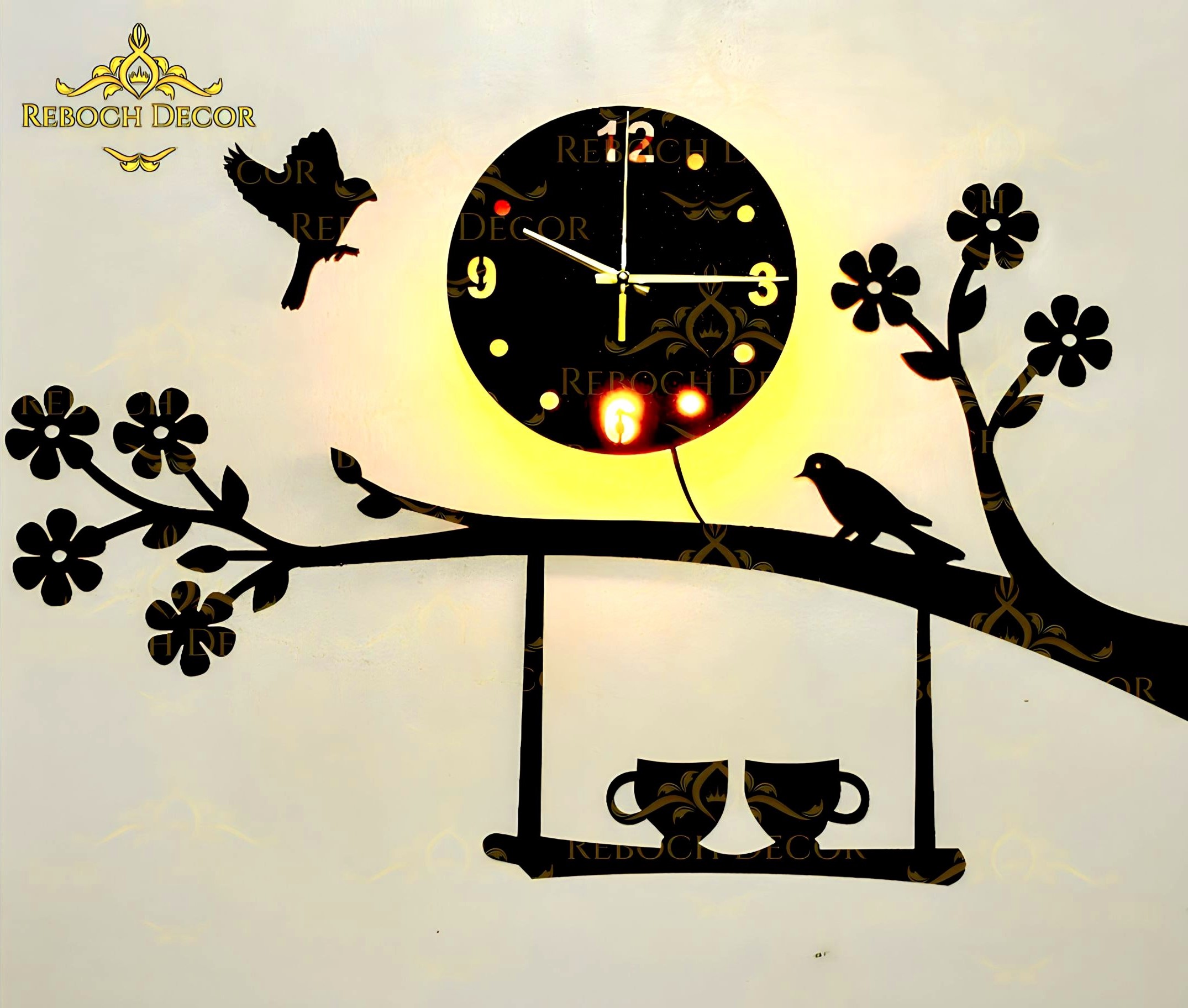 High quality wooden wall clock | Premium design wall clock | Premium wooden wall clock