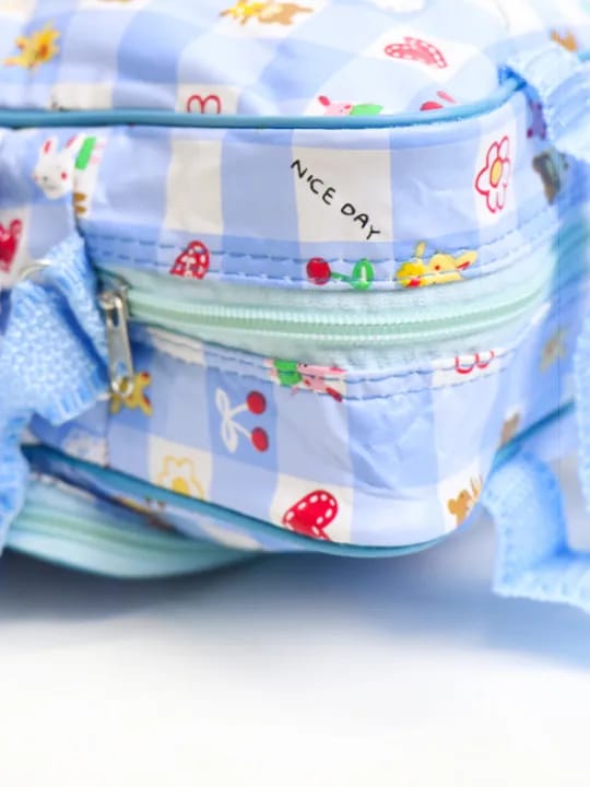 Newborn Baby Diapers Bag ABC Light Blue