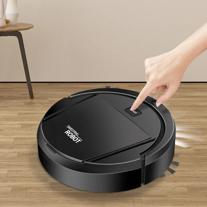 Automatic Robot Vacuum Cleaner Smart Sweeping Dry Wet Cleaning Machine Intelligent Rechargeable Floor Cleaning Robot Vacuum for Home Office Tiles Marble Hardwood Floors