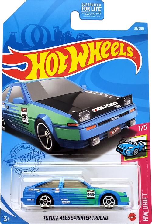 hot wheels toyota ae86 2021