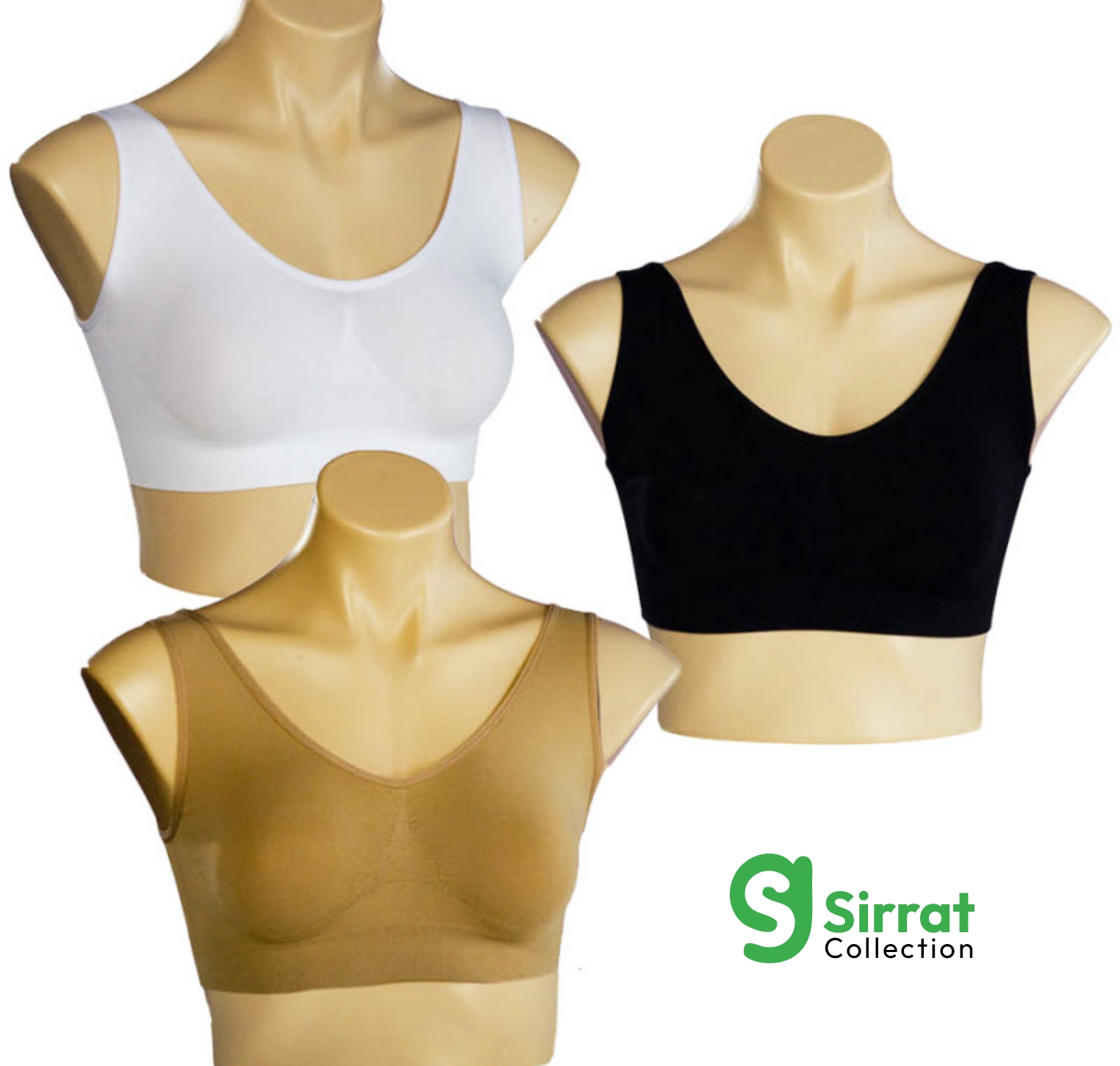 Pack of 3 Air Bras – Color Varies by Stock