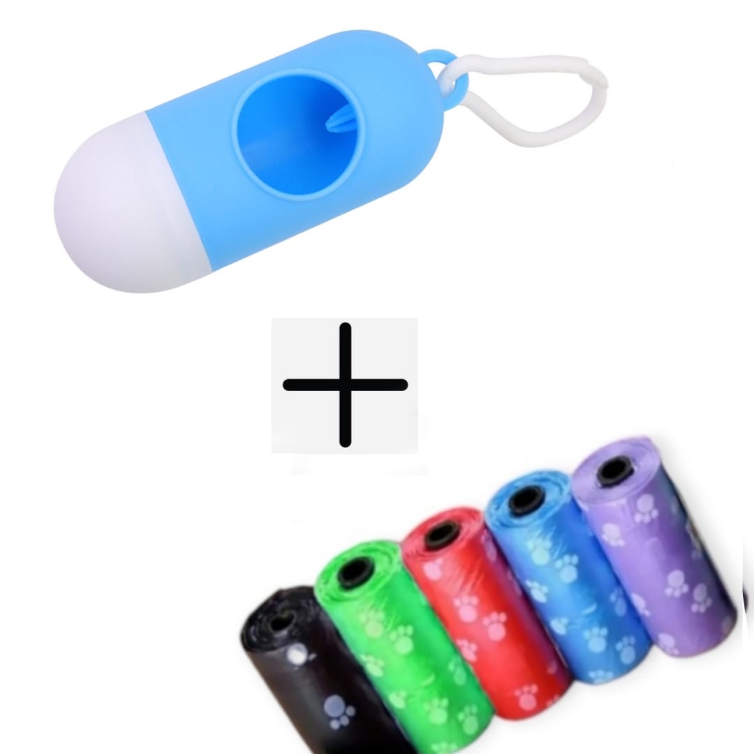 01 Dispenser + 05 Rolls Disopsable Baby Diapers Bag Box Kit Portable Baby Diapers Platics Bags Pet Waste Bag Box Kit Portable Baby Diapers Platics Bags Rubbish Bags Garbage Bag Removable Box Nappy Bag with Rope/hooks