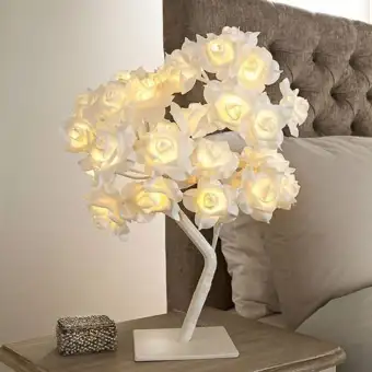 Rose Lamp Flower Lamp Desk Lamp Fancy Lamp Side Table Lamp