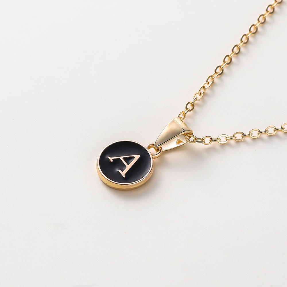 A to Z Alphabet Necklace,Locket,Pendants Gift for Boys Girls/Women Premium Design Name Necklace Ladies Jewelry Gift