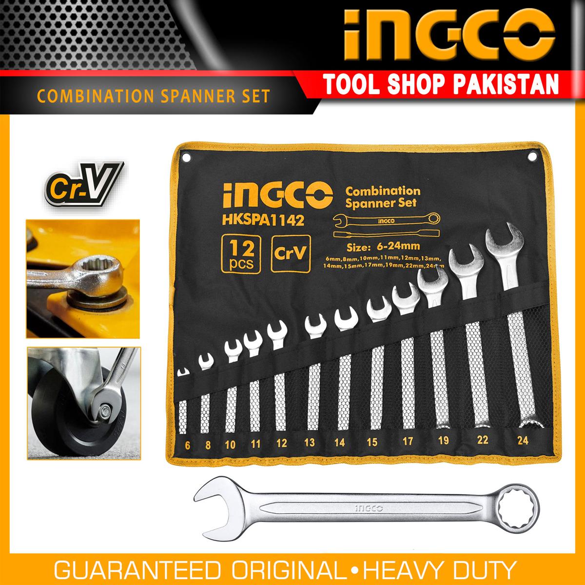 Ingco spanner store set