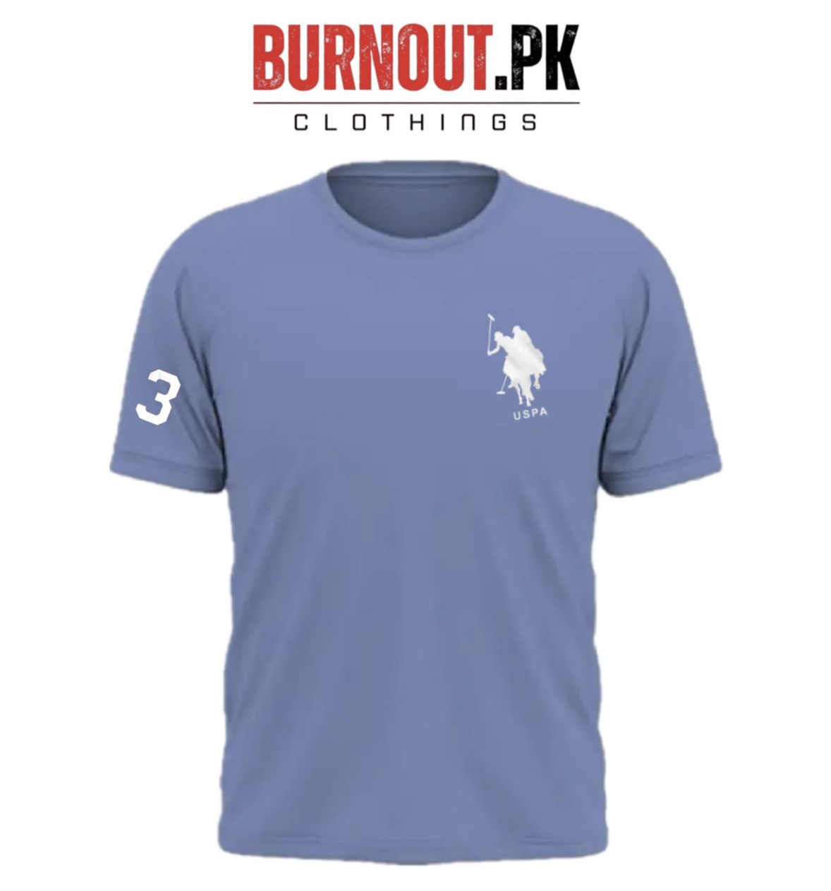 BURNOUT.PK NEW TRENDY SUMMER COLLECTION PRINTED HALF SLEEVE TSHIRTS FOR MENS AND WOMENS