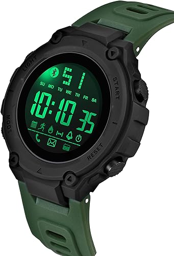 Military Men's Digital Sports Watch For Men Boys Waterproof with LED Back light Digital Watch for Men