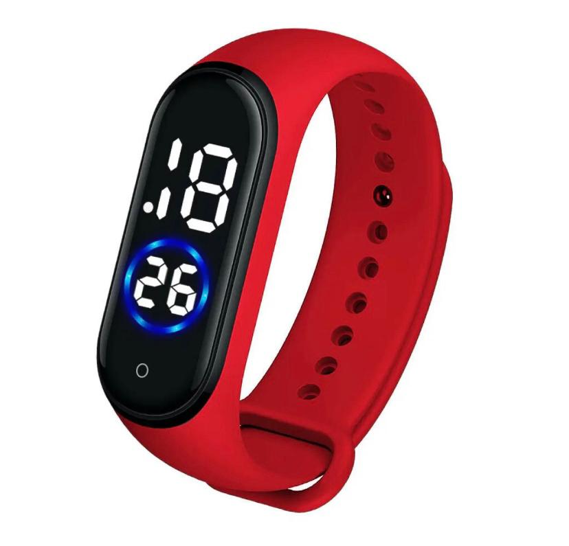 Waterproof M4 Touch Led Digital Watch For Men & Boys Girls Fashion - All Colors Available