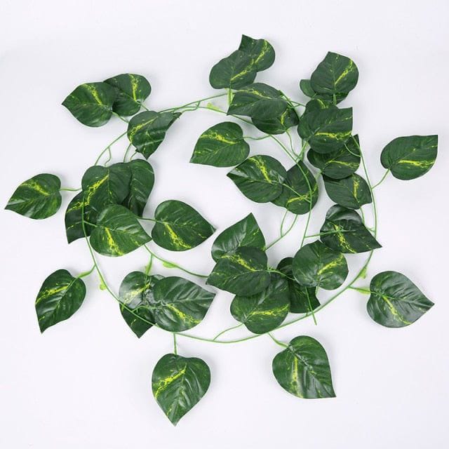 7 Feet Long Artificial Money Plant Natural Look Leaf Bail Garland For Home, Office, Room Decoration