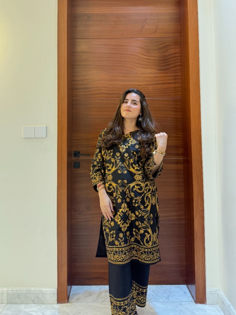Stylish Collection Stitched Printed 2pc Dress for women - Dress For Girls - Dress For Women - Stitched Suit for Girls - Stitched Suit For Women / Winter Collection 2024