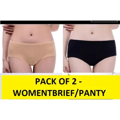 Pack of 2 Women's Girl Brief /underwear for girls /panty for girls/ladies  underwear/girls underwear / underwear for women /ladies undergarments  /brief panty for ladies