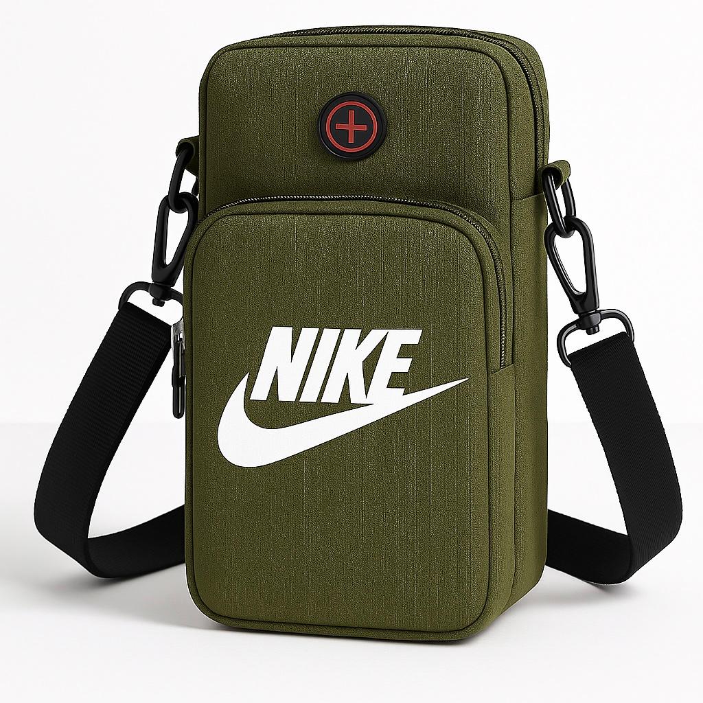 Balloon Nylon Mobile Phone Crossbody Bag – 3-Layer Wallet