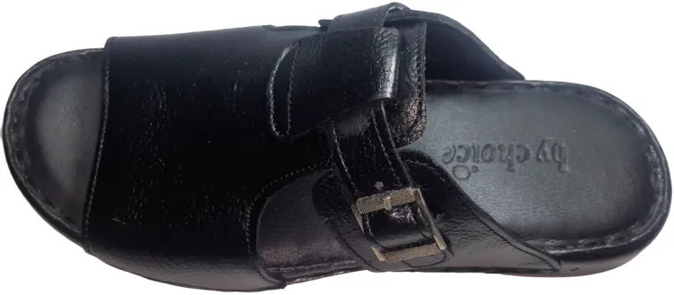 Leather hot sale chappal gents