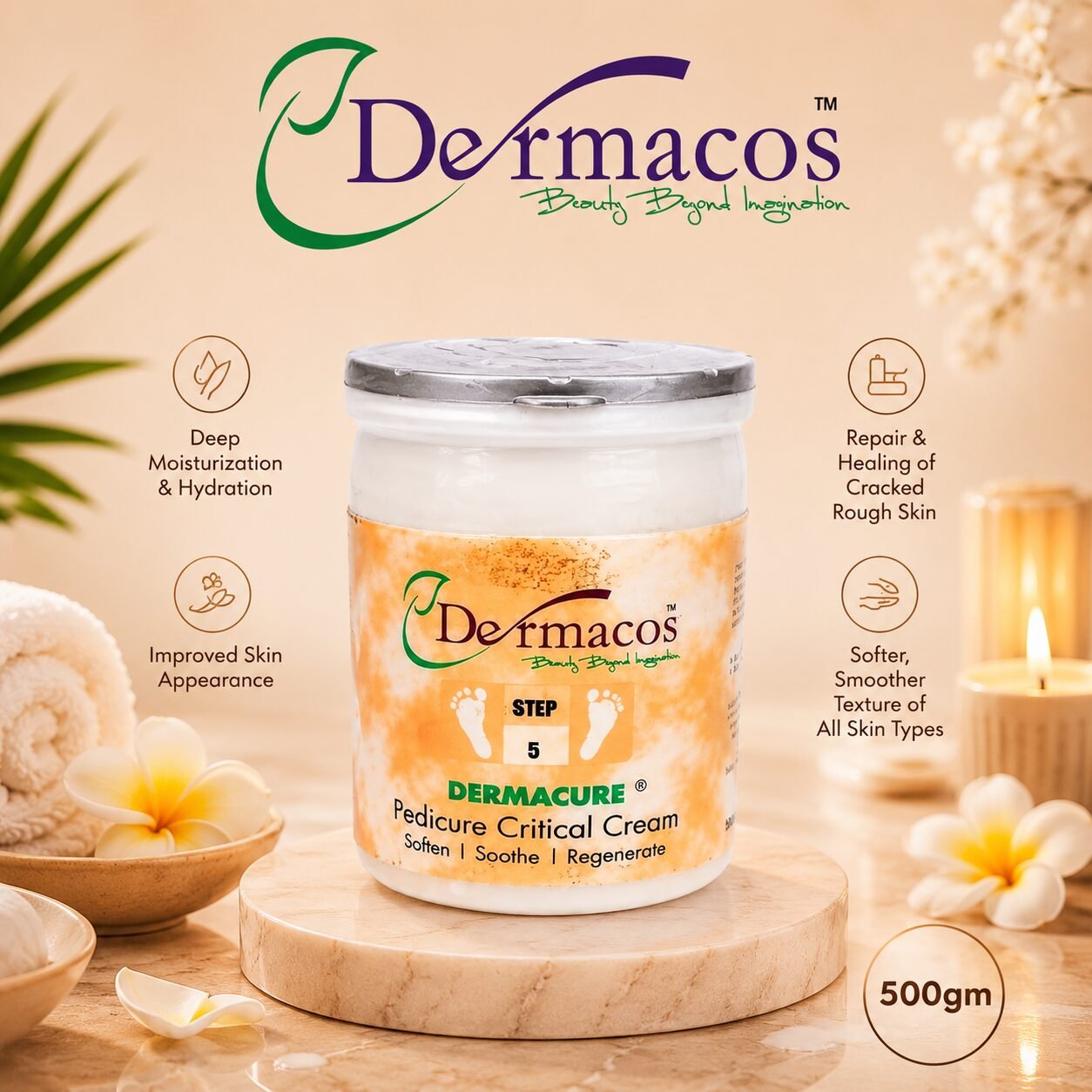 Pedicure Critical Cream (500gm) | Body Care