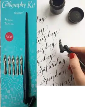 Oblique Holder Calligraphy Dip Pen Set Diy Kit Oblique Pen Hand Lettering With Nib Buy Online At Best Prices In Pakistan Daraz Pk